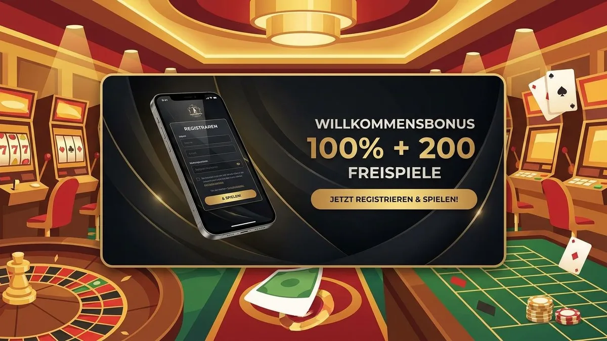 Mit Bonus registrieren